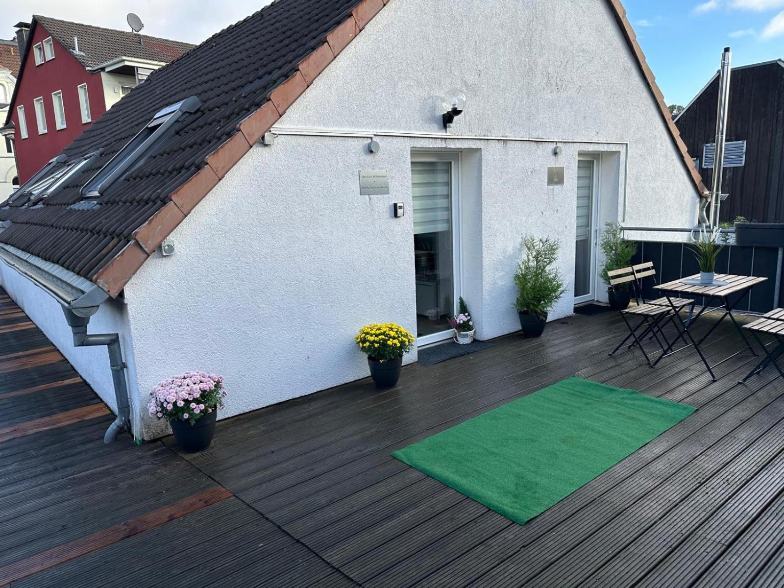 Mola Apartments-Charmante Ferienwohnung Im Herdecke Zentrum Fuer 3 Personen-Grosse Dachterrasse-Grill-Gratis Parken-Wlan Zewnętrze zdjęcie