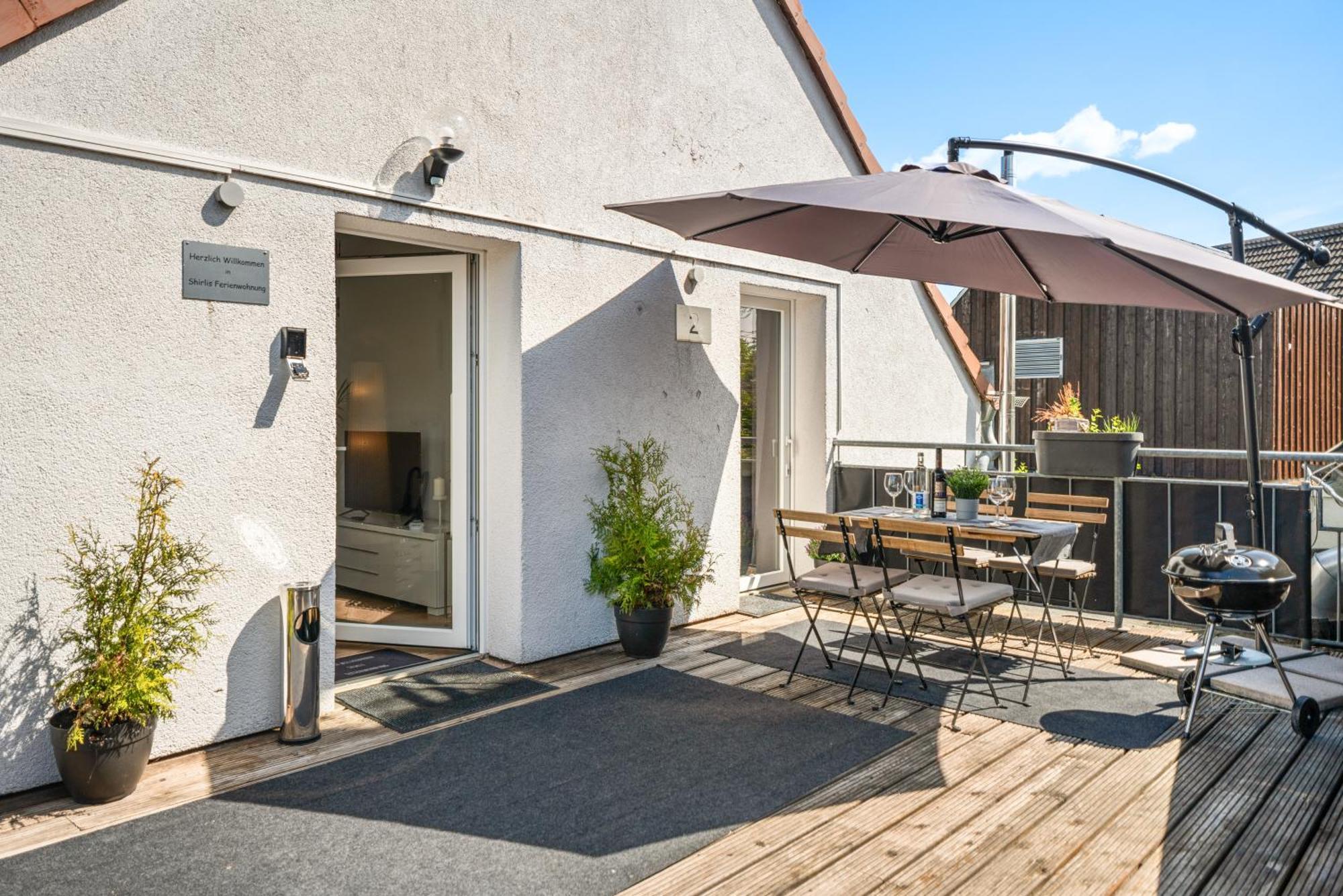Mola Apartments-Charmante Ferienwohnung Im Herdecke Zentrum Fuer 3 Personen-Grosse Dachterrasse-Grill-Gratis Parken-Wlan Zewnętrze zdjęcie