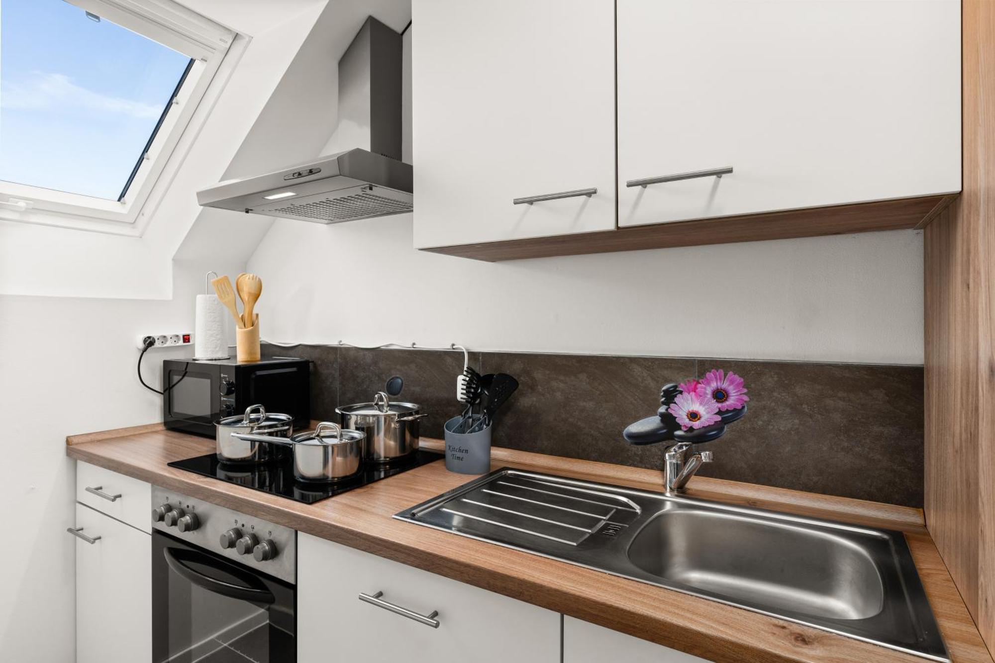 Mola Apartments-Charmante Ferienwohnung Im Herdecke Zentrum Fuer 3 Personen-Grosse Dachterrasse-Grill-Gratis Parken-Wlan Zewnętrze zdjęcie